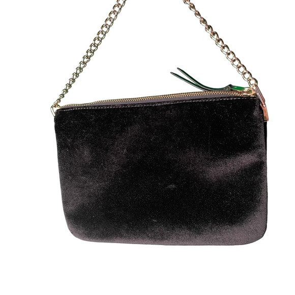 Kate Spade New York 249634 Womens Dawn Place Velvet Madelyne Hand Bag Black. - Picture 4 of 15